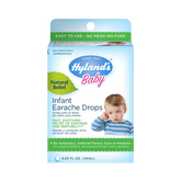 Hyland's Naturals, Infant Earache Drops, Natural Homeopathic Earache Pain Relief from Allergy and Cold & Flu, 0.33 Oz
